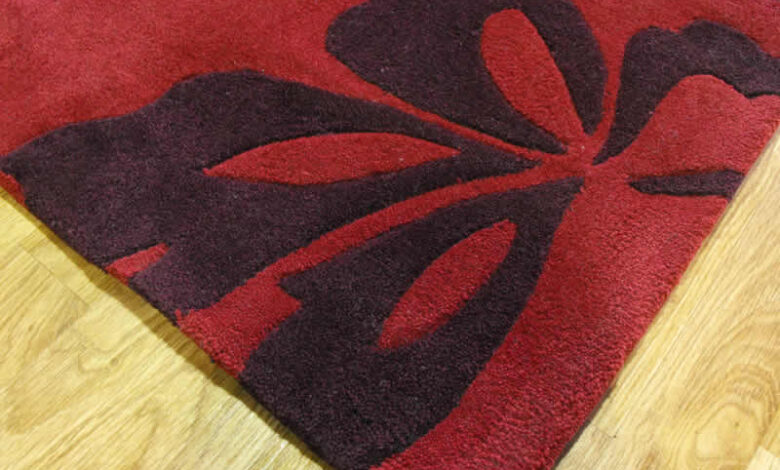 طرح های فرش ماشینی با رنگ بندی قرمز 20
